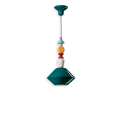 LARIAT CERAMICZNA LAMPA WISZĄCA     C2510 VPE   FERROLUCE